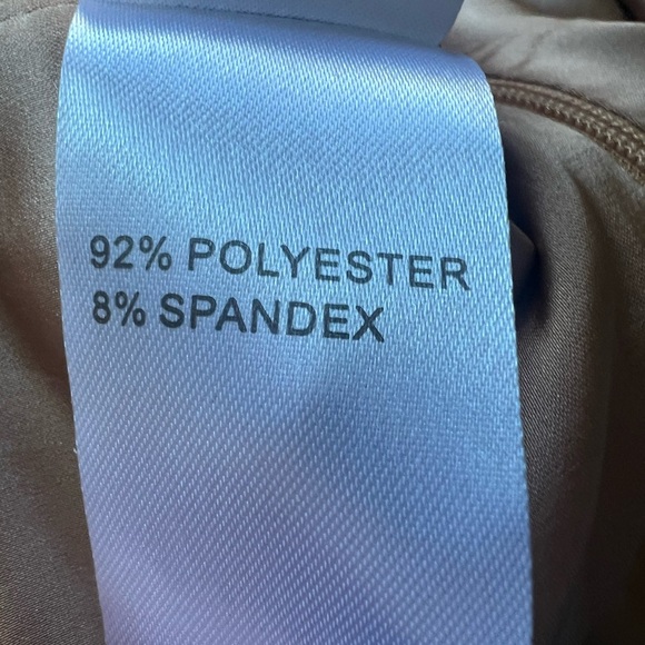 Oh Polly Chained Up Satin Cut Out Bodysuit in Rose Gold. Size 0 - Picture 15 of 16